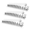 Gadpiparty 12pcs Appliance Cord Organizer Stick Desk Cable Holder Adhesive Cable Clips Cord Organizer view 4