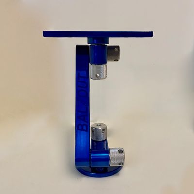 Balzout Blue Powder Coated 9" Round Base Aluminum Mount Fits Garmin Hummingbird Lowrance LGRB9-BU