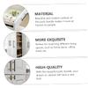 ARTIBETTER 2pcs Stylish Cupboard Pull Handles Metal Door Pullers for Cabinets Wardrobes and Bathrooms Modern Design Black Finish view 4
