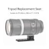 Acouto Tripod Seat for 600mm Camera Lens Replacement, with 1/4inch 3/8inch Hole, Aluminum Base for Arca Quick Release Plate, Stand Collar Foot view 3
