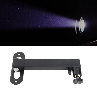 Acouto Foldable Projector Wall Mount, 360 Rotation, High Strength Steel, Universal 1/4 Interface, Collapsible Design for Projector and Camera, Large Bearing Capacity, Wall Area,