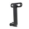 Acouto Foldable Projector Wall Mount, 360 Rotation, High Strength Steel, Universal 1/4 Interface, Collapsible Design for Projector and Camera, Large Bearing Capacity, Wall Area, view 3