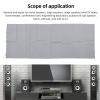 59x20 Inch Speaker Grill Cloth, Double Layer Thickened Design, Dust and Scratch Proof, Easy to Customize Stereo Mesh Fabric for Home Speakers, Stage Speakers, KTV Room Grilles view 2