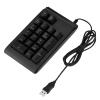 Mechanical Number Pad, 19-Key 3-Color USB Numeric Keypad Mechanical Touch Feeling Mechanical Numpad Keyboard Number Pad Number Pad view 4
