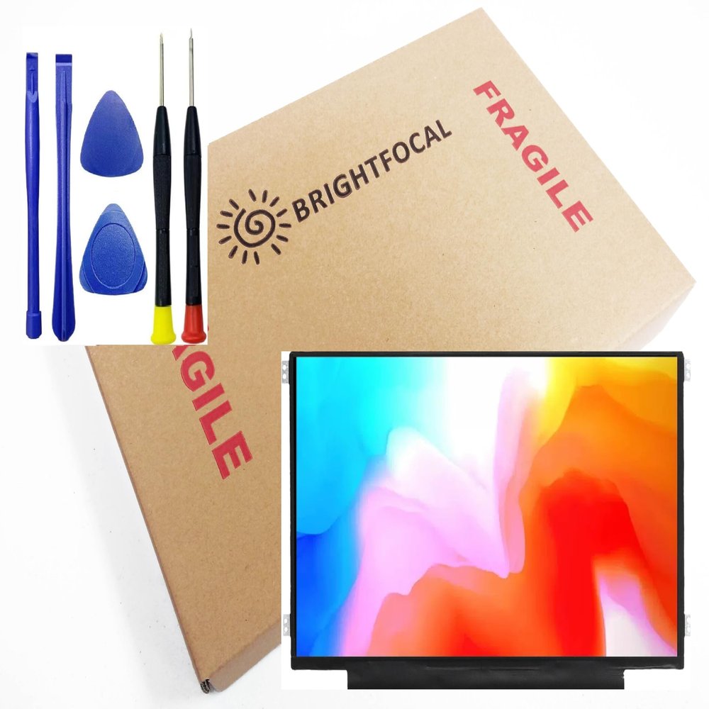 BRIGHTFOCAL New Screen Replacement for ASUS VivoBook X412D X412DA X412F X412FA 14.0 Non-Touch FHD Full-HD 1920 x 1080 IPS Slim Matte LED LCD Display with Tape and Tool