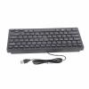 Naroote Mini USB Keyboard, Laptop Keyboard Mini Keyboard USB Wired Multimedia Kaypad Small Wired Keyboard Portable Laptop Accessories K1000 view 2
