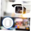 KONTONTY 4pcs Silicone Camera Cover for Outdoor Weatherproof Reduces Glare and Reflections Fit for All Cameras Use view 3