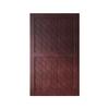 Homacer 48 in. x 80 in. Slanted Stripe Design 002 Red Mahogany Finished & Unassembled Pine Wood Barn Door (Interior Use Only) view 1