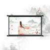 30" 40" 50" 60" 72" Anti-Crease Projector Screen, Indoor Outdoor HD Movie Screen, Wall Mounted Projection Screen for Home Party Office(30 Inch 4:3) view 1