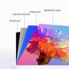 30" 40" 50" 60" 72" Anti-Crease Projector Screen, Indoor Outdoor HD Movie Screen, Wall Mounted Projection Screen for Home Party Office(30 Inch 4:3) view 4