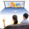 XOBRJQZ Motorized Projector Screen with Remote Control, 16:9 Aspect Ratio, Wall/Ceiling Mounted Movie Screen, Projection Screen for Office Home Movie Theater(72 inch) view 4