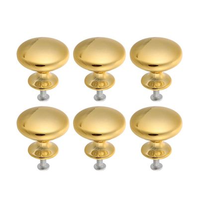 ARTIBETTER 30Pcs Round Cabinet Knobs Brushed Finish Modern Door Pulls for Dressers Drawers Cupboards Hardware Accessories