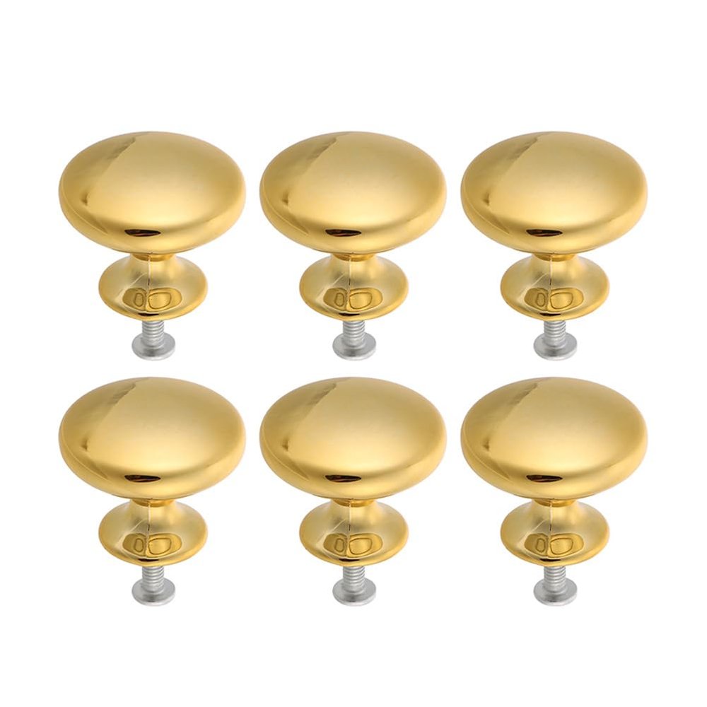 ARTIBETTER 30Pcs Round Cabinet Knobs Brushed Finish Modern Door Pulls for Dressers Drawers Cupboards Hardware Accessories