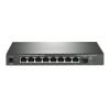 BAISULI Business Ethernet switches 8 Port 2.5G Ethernet Unmanaged Network Switch with 8 * 2.5 Gigabit +1 * 10G SFP+, Fanless Quiet Metal SE109(with U.S Insert Head) view 1