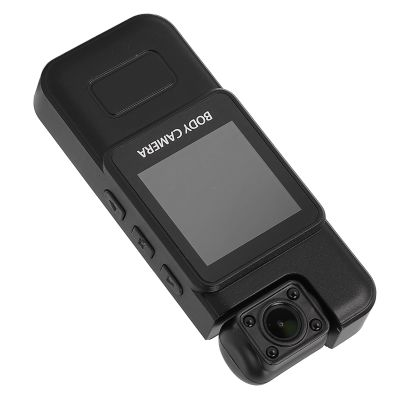 JAOCDOEN Body Video Camera Body Video Recording Camera 4K Motion Detection 180 Rotatable Lens 1000mAH Wearable Camcorder for Sports Cycling