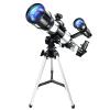 Ultra Hd, Telescope 70mm Professional HD Astronomical Refractor Telescope with Adjustable Tripod for for Moon, Planets and Stargazing,Telescope for Beginners and Adult Double The Comfort view 1