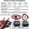 Power Inverter Pure Sine Wave Inverter 4000W 5000W 6000W 7000W Car Inverter Dc 12V 24V 48V 60V 72V to Ac 110V 220V with Ac Outlets and LCD Display for Rv Car Solar System Emergency(4000W,12Vto220V) view 4