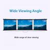 Manual Pull Down Projector Screen, 4K HD 30" 40" 50" 60" 72" Projection Screen, Anti-Crease Movie Screen for Home Theater Office(72 Inch 4:3) view 4