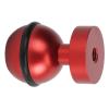 Diving Light Ball Head, Aluminium Alloy Ball Heads Camera Mount Adapter Lightweight Portable Ball Head Adapter Sports Cameras Light Arm Fixed Base (Red) view 3