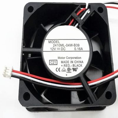 2410ML-04W-B39 DC12V 0.16A 3-Wire Inverter Cooling Fan 60x60x25mm 6cm