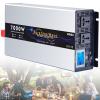 3000W 4000W 5000W 6000W 7000W Pure Sine Wave Power Inverter 12V 24V 48V 60V 72V DC to 110V 220V AC Voltage Converter with LCD Display, for Home/RV/Truck/Car/Camping/Solar(7000W,24Vto220V) view 1