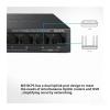 BAISULI Business Ethernet switches 10-Port 100M PoE Switch,Single-Port PoE Power 15.4W, 2 Uplink Ports, Home Network Line Splitter MS10CPS(with U.S Insert Head) view 3