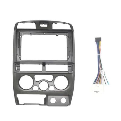 9 Inch Big Screen Auto Stereo Head Unit Fascia Compatible with D-MAX/MU 7 CHEVROLET COLORADO 2006-2012 Dash Panel Frame Kit Bezel(2001-2005 with cable)