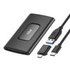 Aiibe 1TB External SSD USB C Portable SSD USB 3.2 Gen 2, Up to 1050MB/s, External Solid State Drive 1TB External Hard Drive for iPhone 17/16/15, Laptop (Black) view 1