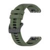 20/22/26mm Quick Release Silicone Strap for Garmin Fenix 8 7XPro 6X 5X 5 945 Wristband(Olive green black,20mm) view 1