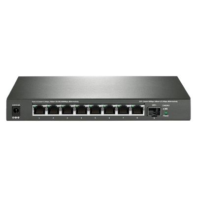 BAISULI Business Ethernet switches 8 Port 2.5G Ethernet Unmanaged Network Switch with 8 x 2.5 Gigabit+1 x 10G SFP+, Fanless Quiet Metal SE109(with U.S Insert Head)