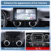 [8CORE 4GB+32GB] Car Radio Stereo for Jeep Wrangler JK 2007-2017 Grand Cherokee Compass, Upgrade 1280 * 800 Touchscreen with Wireless CarPlay Android Auto GPS WiFi Bluetooth FM SWC Backup Camera view 2