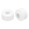 MECCANIXITY 15 Pcs Ceramic Insulator Bead, 6.2mm x 16mm x 10mm Electronic Wire Bundle Insulation Heat Protection Round Shaped Ceramic Tube for Cable Bundle, Wire Protection view 1