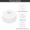 MECCANIXITY 15 Pcs Ceramic Insulator Bead, 6.2mm x 16mm x 10mm Electronic Wire Bundle Insulation Heat Protection Round Shaped Ceramic Tube for Cable Bundle, Wire Protection view 3