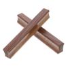 ARTIBETTER Elegant Black Drawer Pulls 2pcs Modern Cabinet Pulls Wood Handle Black Matte Finish view 1
