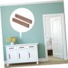 ARTIBETTER Elegant Black Drawer Pulls 2pcs Modern Cabinet Pulls Wood Handle Black Matte Finish view 2