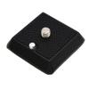 Fowspvzn QR-40 Quick Release Plate for 1/4 3/8 Tripod, Black, Compatible with SLR, Mirrorless Camcorder view 4