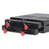 4 Bay HDD Cage Chassis 5.25in Drive Tray Silent Fan Mobile Rack for IT Professionals Aluminum Alloy Engineering Plastic(Not a Hard Drive, nor Does it Include a Hard Drive) view 4