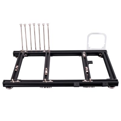 Aluminum Alloy ATX Computer Case, Lightweight and Sturdy, Suitable for Overclocking Testing, DIY Enthusiasts, Black