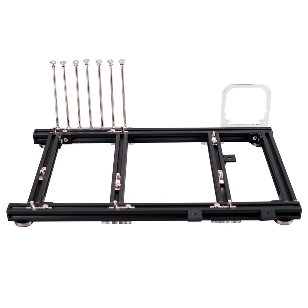 Aluminum Alloy ATX Computer Case, Lightweight and Sturdy, Suitable for Overclocking Testing, DIY Enthusiasts, Black