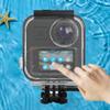 Dioche Panorama Action Camera Protective Case Touching Diving Accessory for Underwater Antifall for Divers and Water Sports Enthusiasts PC + view 4