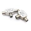 Wiring Connecting Terminals - 1pc TV9.5 1 Male to 2 Female TV Antenna Plug Tee Conversion Cable Joint Adapter for 9.5 Interface Video Equipment Connector - (Color: 1 M to 2 F) view 2