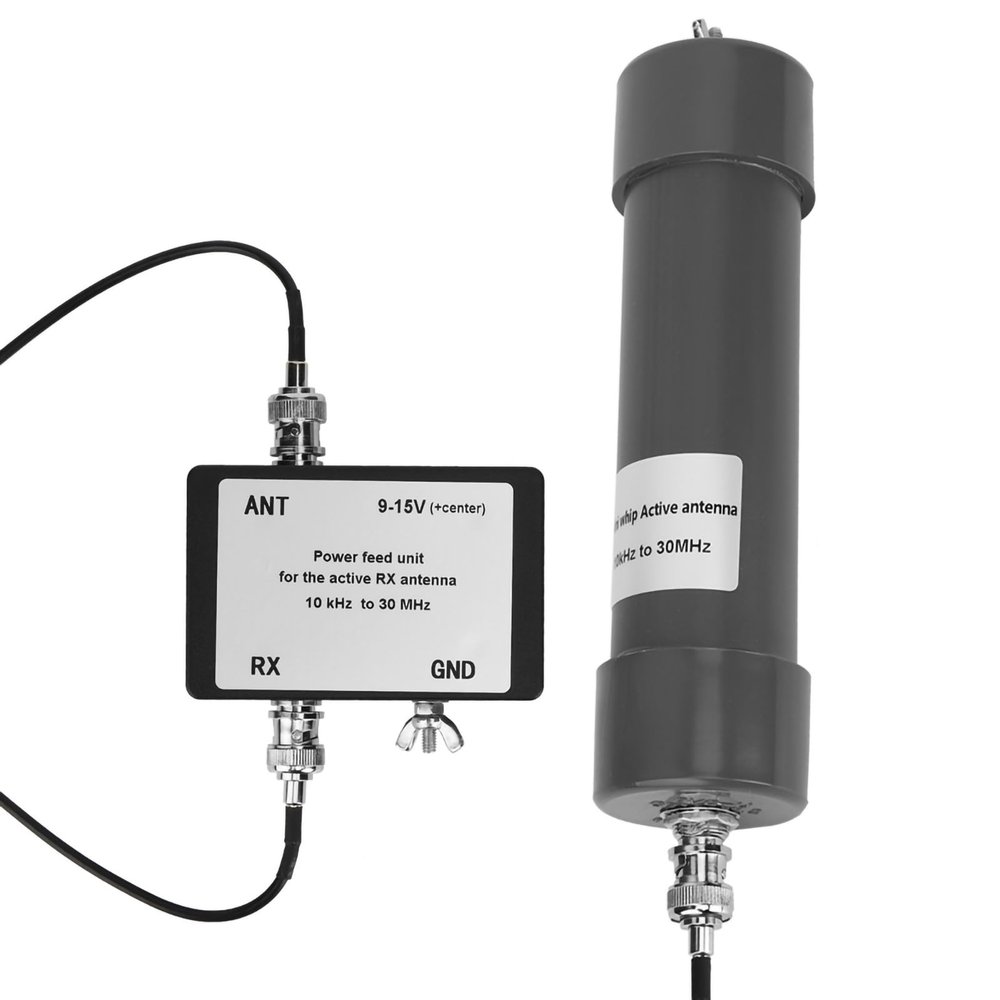 Stable Mini Whip Active Antenna, EasytoConnect Kit for Radio Communication, Portable Cable Included