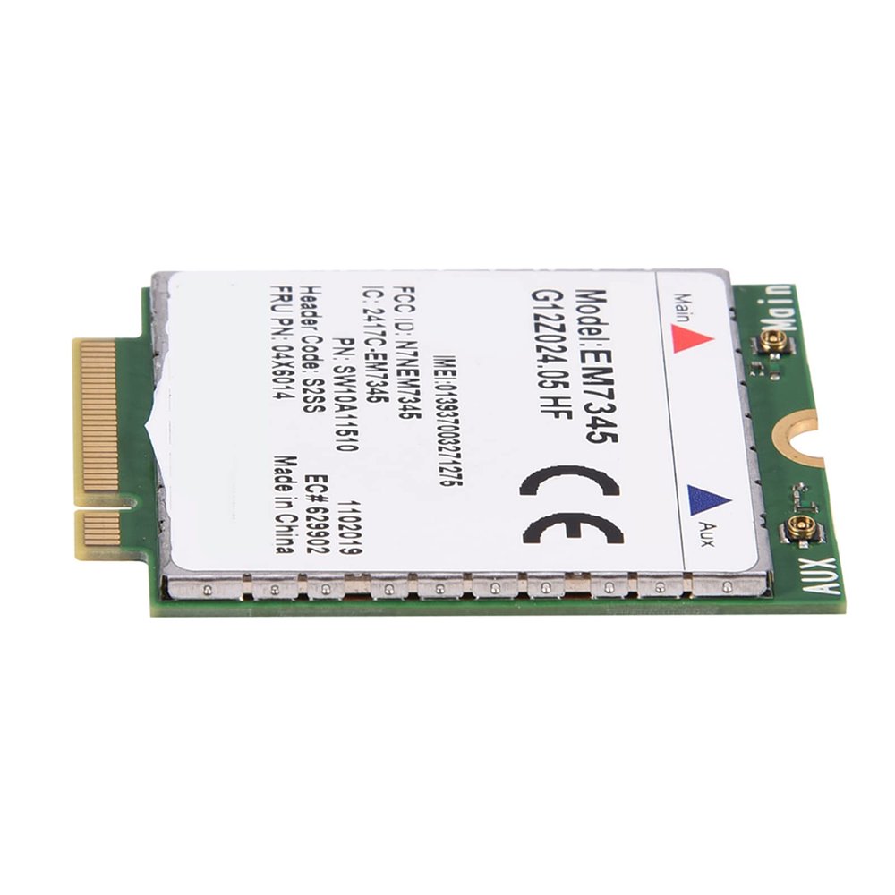 EM7345 4G LTE WWAN Card e for Thinkpad X250 X1C W550 T450 X240 T440, High Speed WAN Card for OnTheGo Internet Access