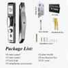 HIONJIN Fingerprint Door Lock APP Remote Control Home Password IC Card Key Unlock Electronic Digital Lock(30X388MM) view 3