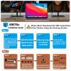 i-magBac MacBook Docking Station Dual Monitor, Laptop Docking Stations for MacBook pro/Air HP Dell Lenovo Computer, 10 in 1 USB C Dock with Dual Hdmi 4K@60Hz Splitter Extended Display, USB 3.2 Hub view 4