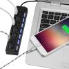 Mtlavishness Plug and Play USB Hub Data and Charging 21. 010. 03. 480Mbps Port USB Hub No Conflict Plug Play Port USB 2. Hub for Mouse Printer Scanner USB 2. Hub Splitter 10 view 3