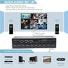 9x1 HDMI Multi-viewer switcher Seamless 4K HDMI 9 Screen Real Time Multi Viewer Screen Splitter 9 in 1 Out Switch Adapter 1x9 view 3