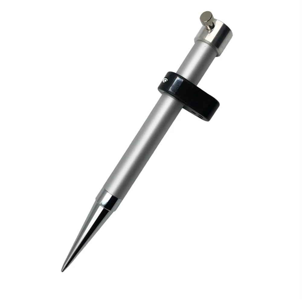 ZHANGGH 30CM Mini Prism Pole Extend Centering Rod 1 Foot for Total Station with Leveling Bubble