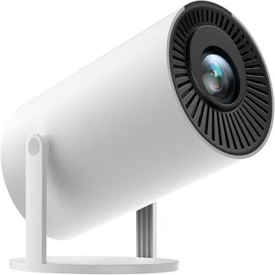 [Auto Keystone] Mini Projector with WIFI and Bluetooth, Pericat Portable Movie Projector with 210 Rotatable, 4K 1080P Home Theater Projector Compatible with Smartphone, TV Stick, Laptop, HDMI, USB