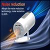 [Auto Keystone] Mini Projector with WIFI and Bluetooth, Pericat Portable Movie Projector with 210 Rotatable, 4K 1080P Home Theater Projector Compatible with Smartphone, TV Stick, Laptop, HDMI, USB view 2